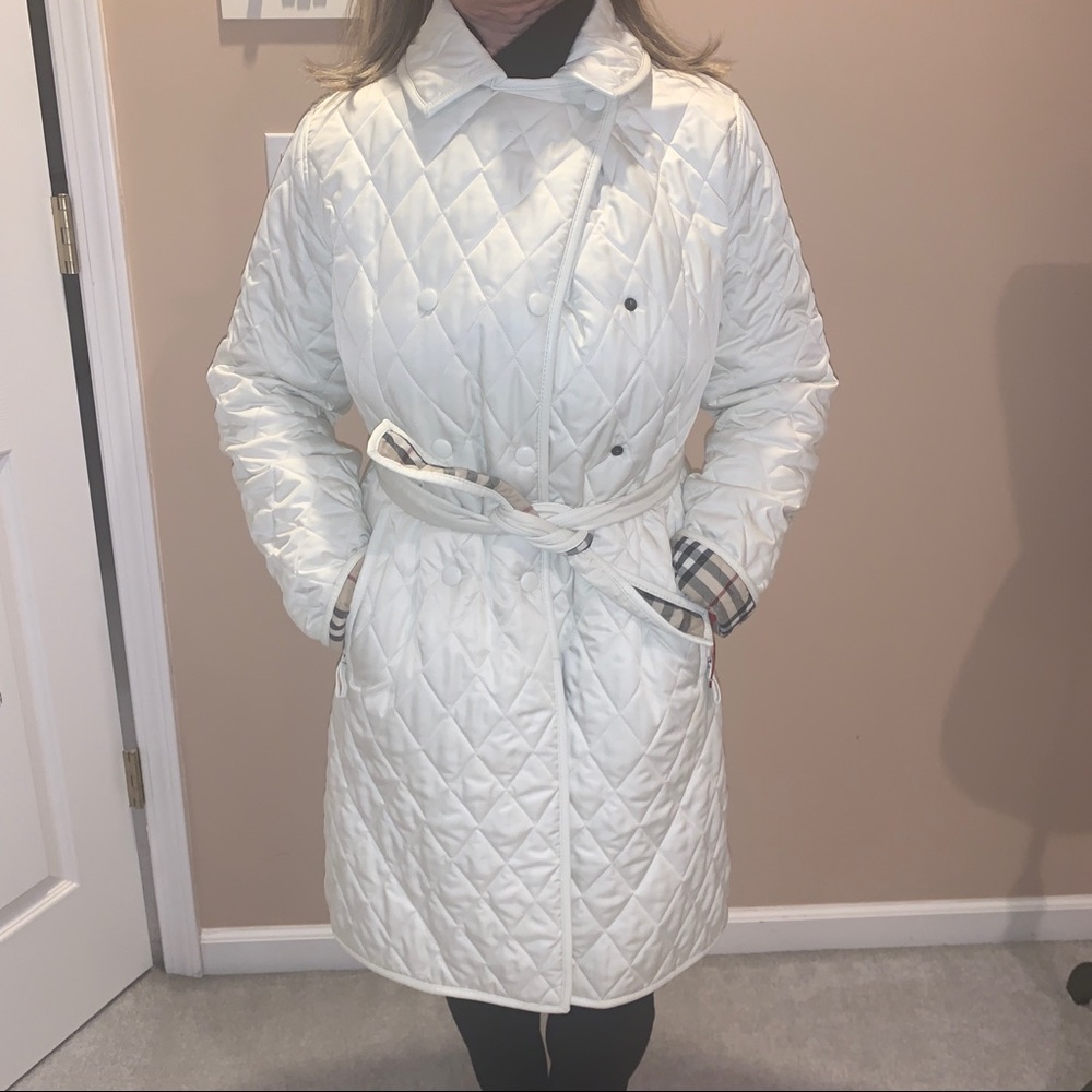 Burberry Quilted Trench
